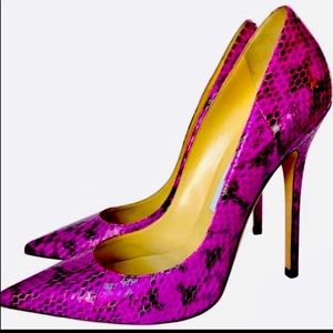 Jimmy choo snake skin anouk pumps